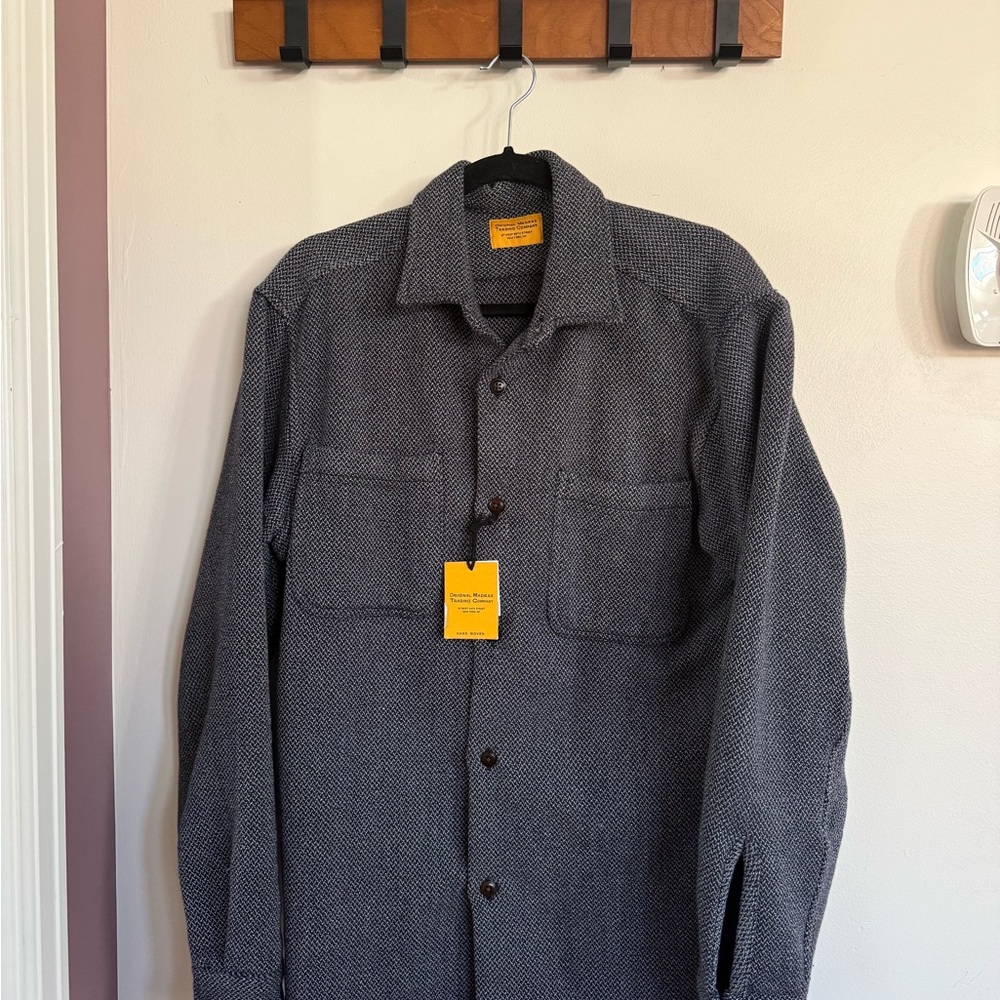 Men's Classic Gray Button Down Shirt